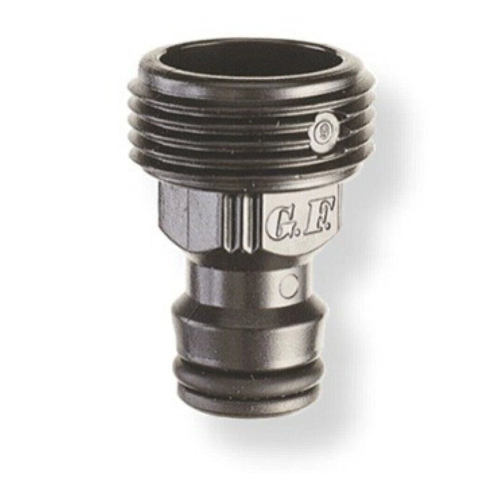 Raccordo 3/4 Adattatore Per Tubi Da Giardino O Gas Set 3 Pezzi Gf Garden - G.F.