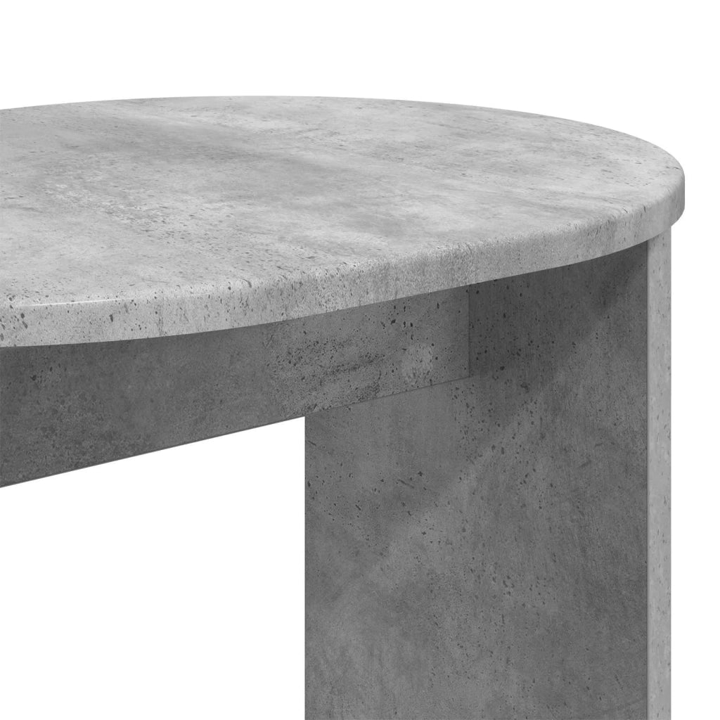 Tavolo laterale Grigio Cemento 50 x 39,5 x 55 cm