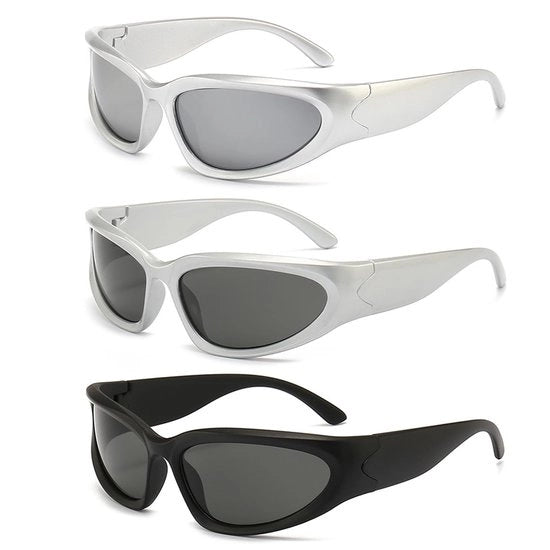 Occhiali da Sole Leggeri - Polarizzati - Sportivi - Protezione UV400 - Design Retro Tendenziale - Uomo/Donna