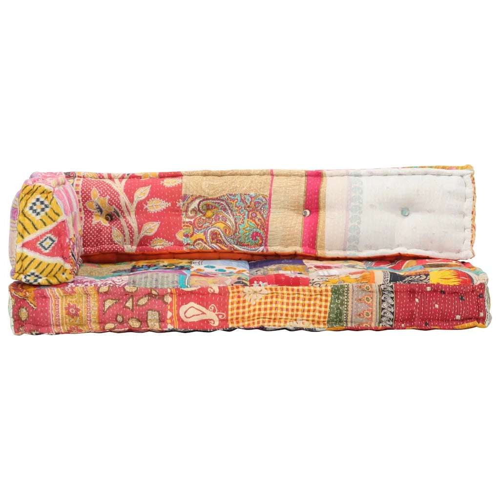 Cuscino per Divani Pallet Multicolore in Tessuto Patchwork 287722