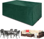Ombrellone per giardino - impermeabile - adatto per tavolo e sedie - 1 pezzo - nero - poliestere - 170 x 95 x 70 cm