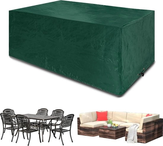 Ombrellone per giardino - impermeabile - adatto per tavolo e sedie - 1 pezzo - nero - poliestere - 170 x 95 x 70 cm