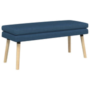 Panchina a doppio strato Blu 110 x 40 x 47 cm Tessuto 42038453