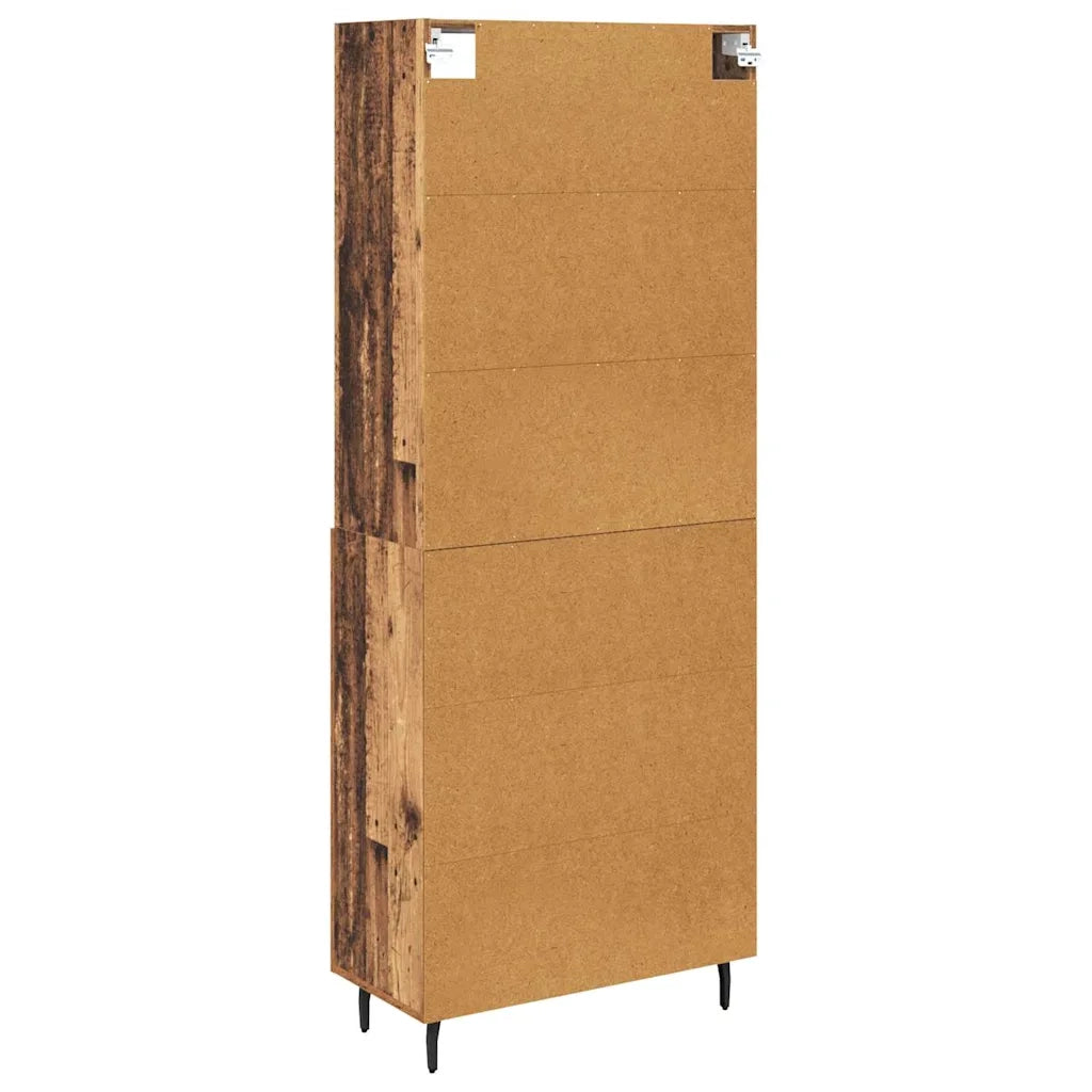 Credenza | Madia | Buffet da pranzo | Armadio da pranzo Legno vecchio 69,5 x 34 x 180 cm