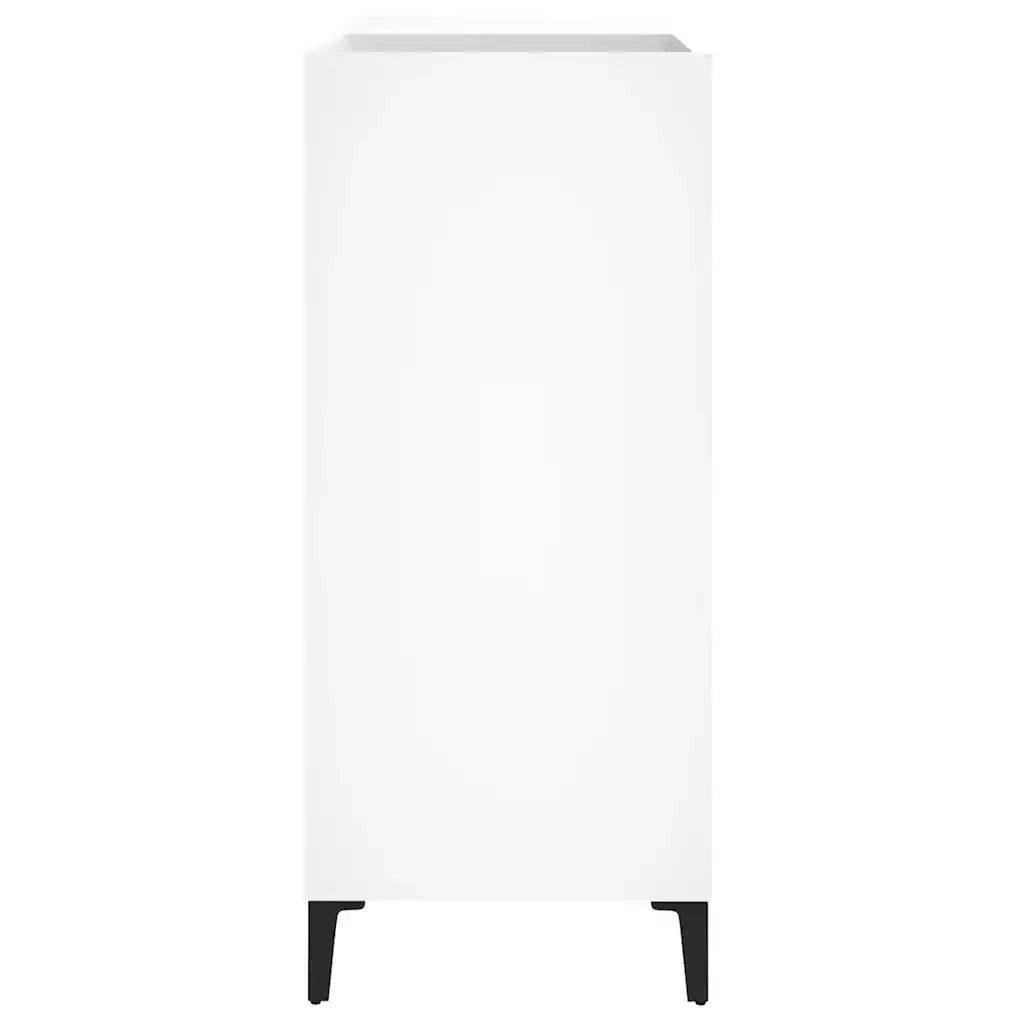 Mobile Porta Dischi Bianco 84,5x38x89 cm in Legno Multistrato CFW2471552