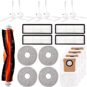 Accessori per Dreame L10s Ultra-aspirapolvere, 1 * borsetto principale, 6 * borsetti laterali, 4 * sacchi aspirapolvere, 4 * filtri, 4 * tovaglioli per Dreame L10s Ultra-aspirapolvere