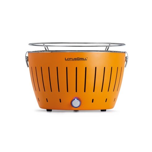 Lotusgrill nuovo modello 2019 - barbecue arancione con batterie e cavo di alimentazione usb. - LG G34 U OR