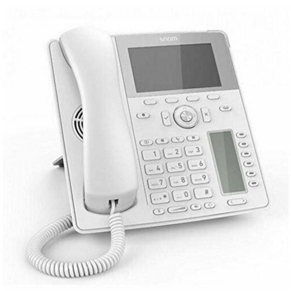 Telefono snom d785 w/o ps white - 00004392