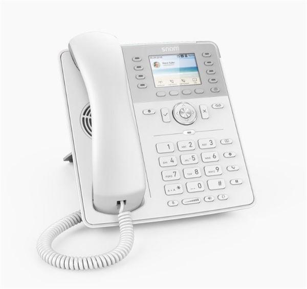 Telefono snom d735 w/o ps white - 00004396