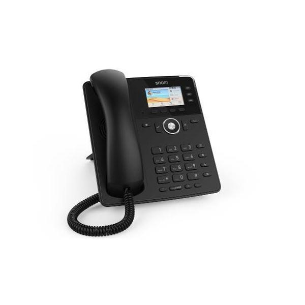 Telefono snom d717 w/o ps black - 00004397