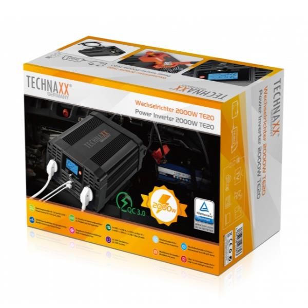 Inverter sin pur 2000w te22 - 4912