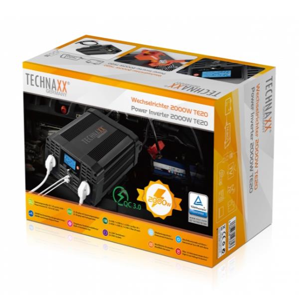 Inverter sin pur 2000w te22 - 4912
