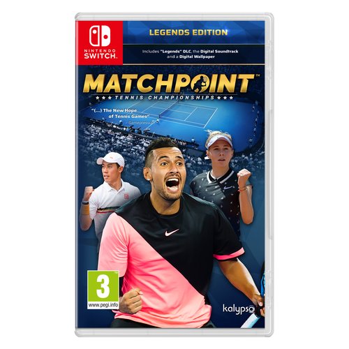 Videogioco kalypso 1092757 switch matchpoint tennis championship legen