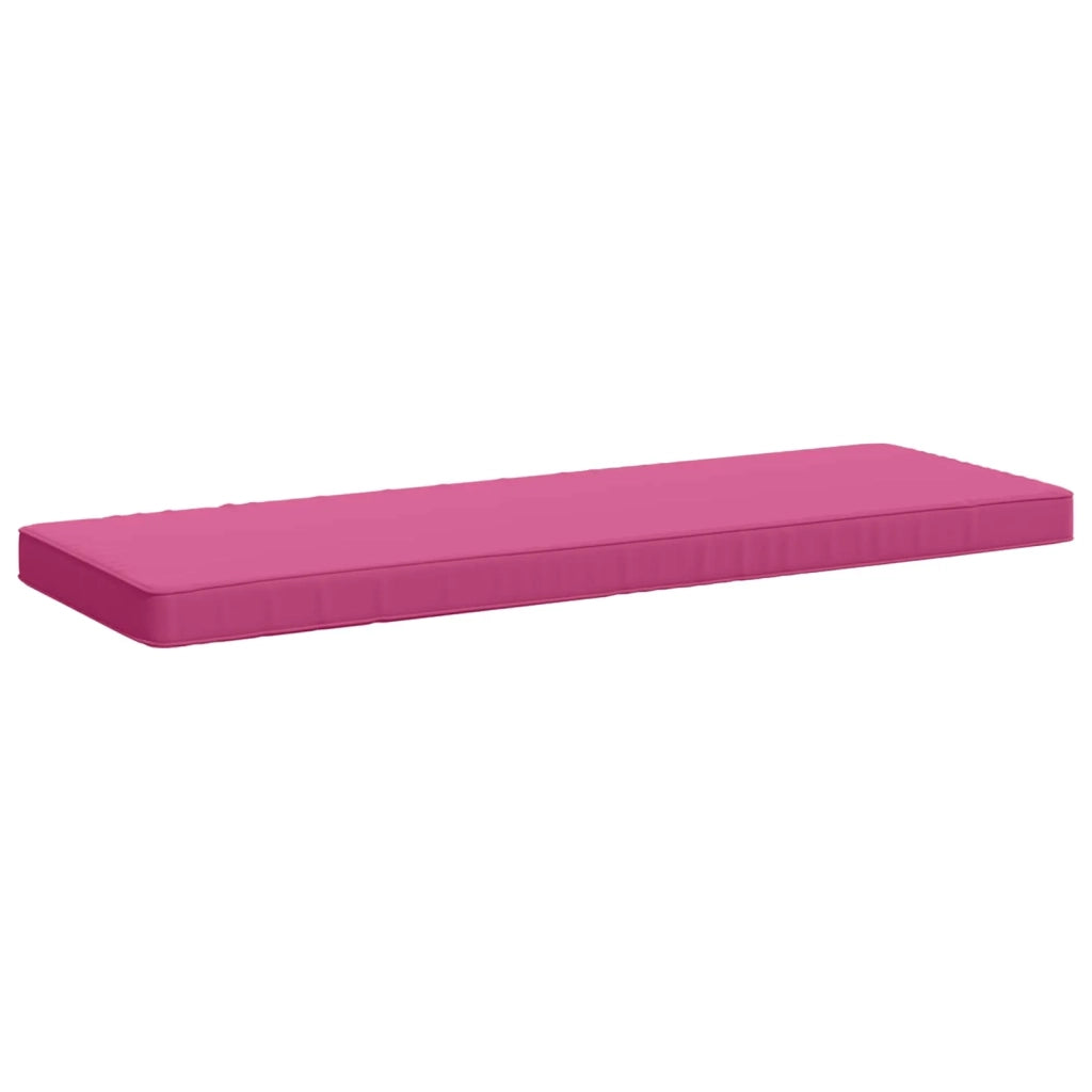 Cuscini per Panchina a 2 Pezzi VUGHT 2 pz 100% Poliestere Rosa 951217