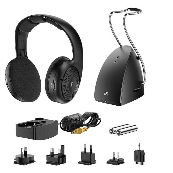 Cuffie wireless sennheiser rs 120-w wireless tv black - RS120W