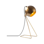 Polia, Lampada da Tavolo Paralume, oro