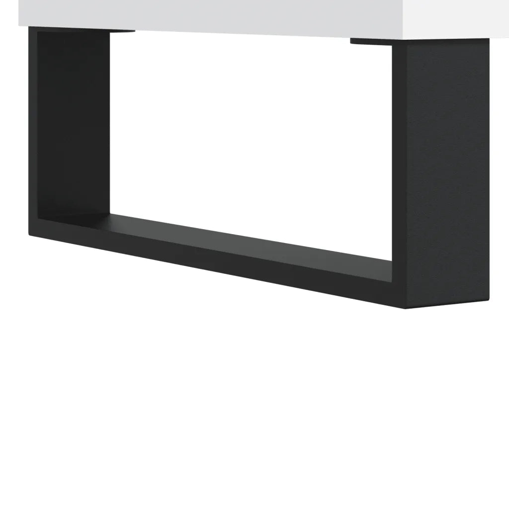 Mobile Porta Dischi Bianco 85x38x48 cm in Legno Multistrato CFW1930510