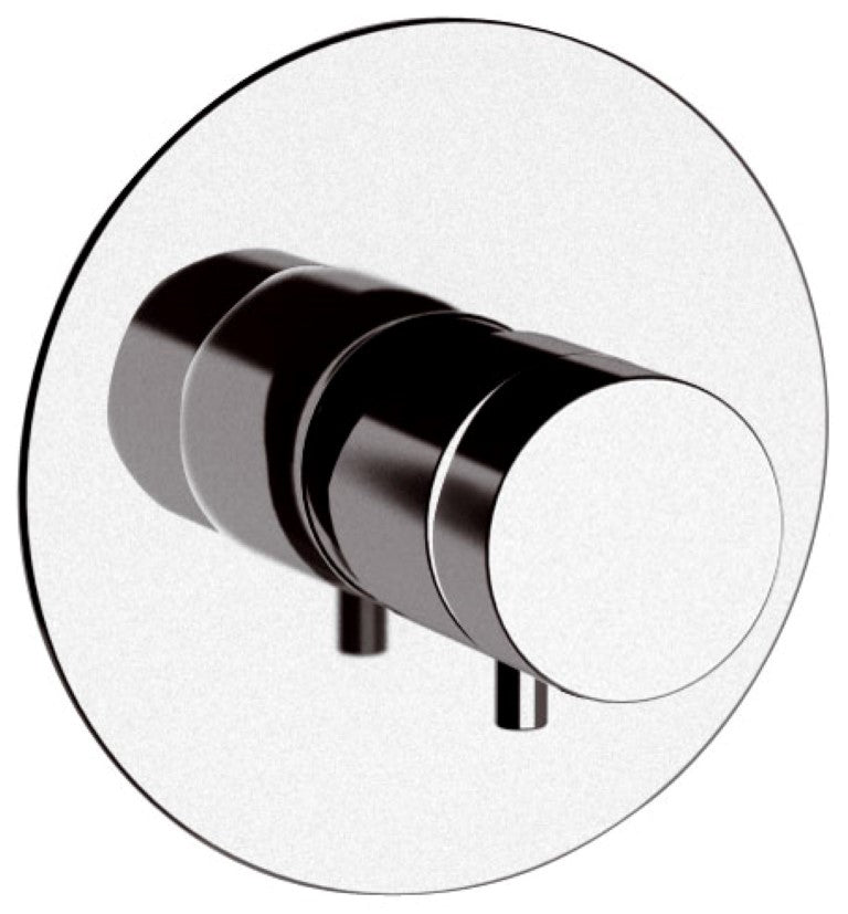 Rubinetto termostatico da incasso doccia senza deviatore - serie minimal thermo