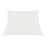 Vela ombreggiante/ombrellone 160 g/m² bianco 3/4 x 3 m HDPE 02_0009013