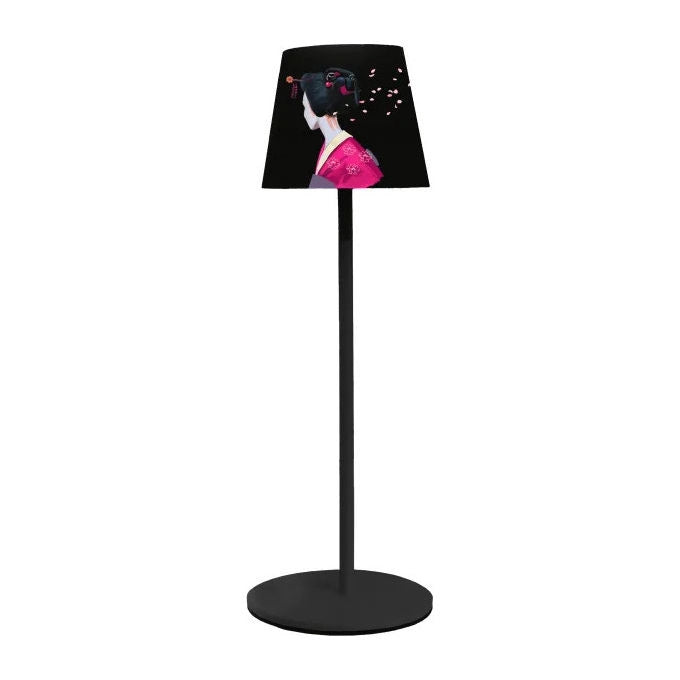 Majestic 120454 SW Alea Dulac Rondine Lampada da tavolo LED ricaricabile Touch Dimmer IP54 500 lm 45h autonomia colore Bianco