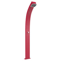 Doccia Solare In Alluminio Spring 30 Litri In Allumino Con Miscelatore Colore Rossa Cv-A100/3027