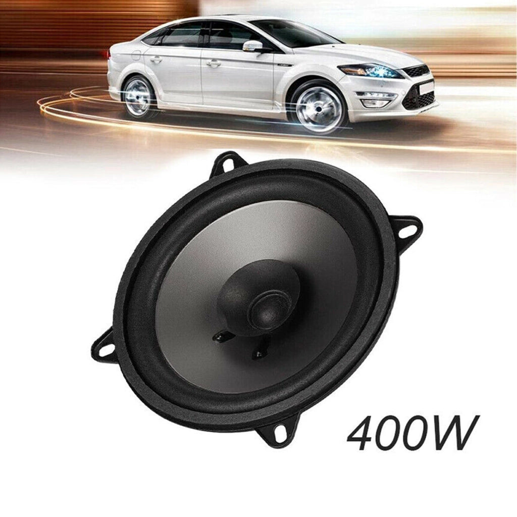 ALTOPARLANTE STEREO AUTO 400W CASSA DIFFUSORE AUDIO 2 VIE 5 POLLICI CA-0203