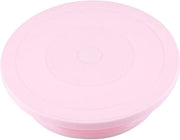 Tavolo Rotante per Torta - 11 Pollici Stand di Display Antiscivolo Rotante - Strumenti per Decorazione di Torta (Rosa)