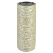 Tiragraffi albero per gatti cuccia per gatti peluche 8 x 20 cm 8 mm beige 3702063