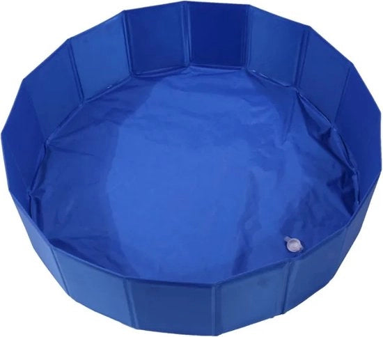 Piscina per cani - Grande - Piscina per cani - PVC - Adatta per cani grandi e piccoli - Piscina portatile - Piscina - Vasca idromassaggio per cani - 80 x 20 cm - Blu