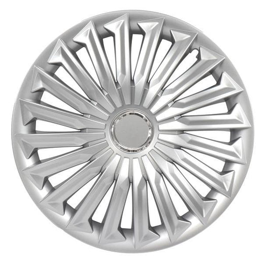 Set 4 Copricerchi 14'' Alulook Joy Silver