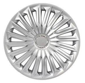 Set 4 Copricerchi 16'' Alulook Joy Silver