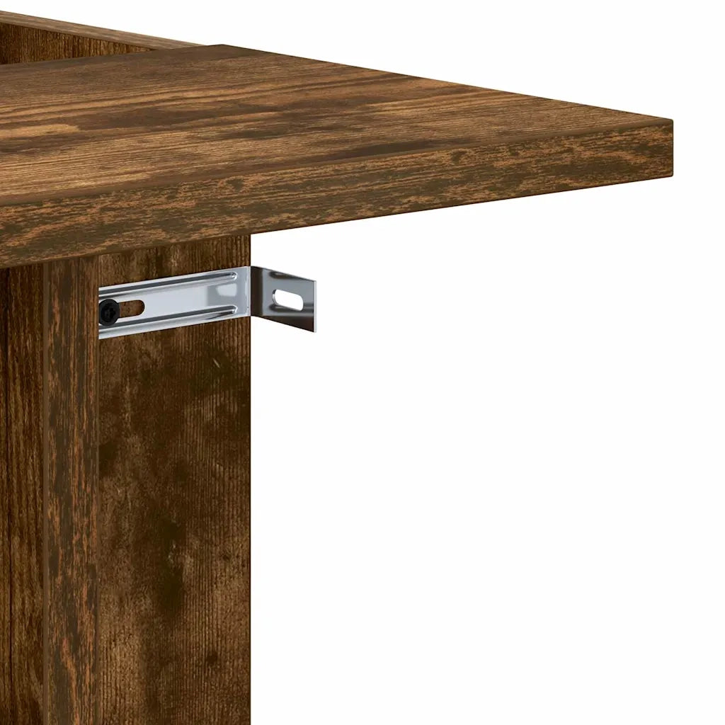 Tavolino Rovere fumé 35 x 40 x 55 cm Legno ingegnerizzato 891100