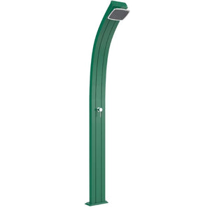 Doccia Solare In Alluminio Spring 30 Litri In Allumino Con Miscelatore Colore Verde Scuro  Cv-A100/6016