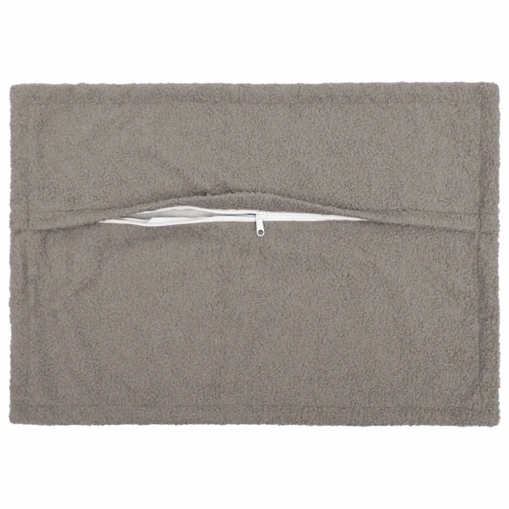 Federa 6 pcs HOUTEN Grigio Chiaro 40 x 60 cm Bouclé 917533
