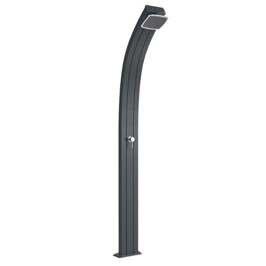 Doccia Solare In Alluminio Spring 30 Litri In Allumino Con Miscelatore Colore Antracite  Cv-A100/7016