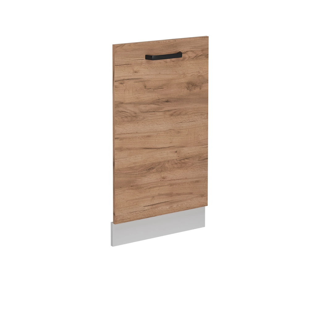 Pannello frontale della lavastoviglie R-Line Rovere dorato/Bianco 45 cm senza piano di lavoro Vicco