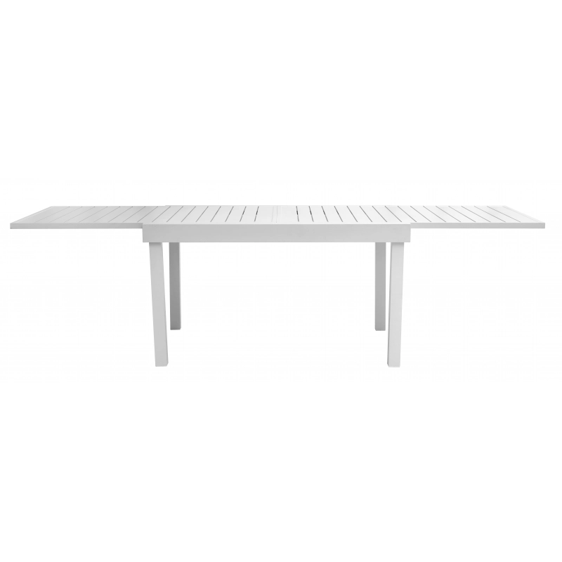 Tavolo Montecatini 135/270X90,5 - Alluminio Bianco Moia