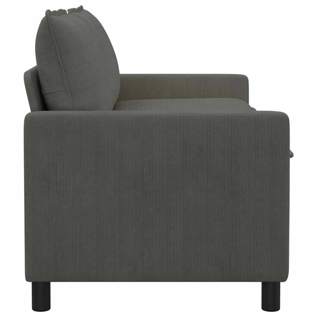 Divano Grigio Scuro 156 x 81 x 87,5 cm Tessuto