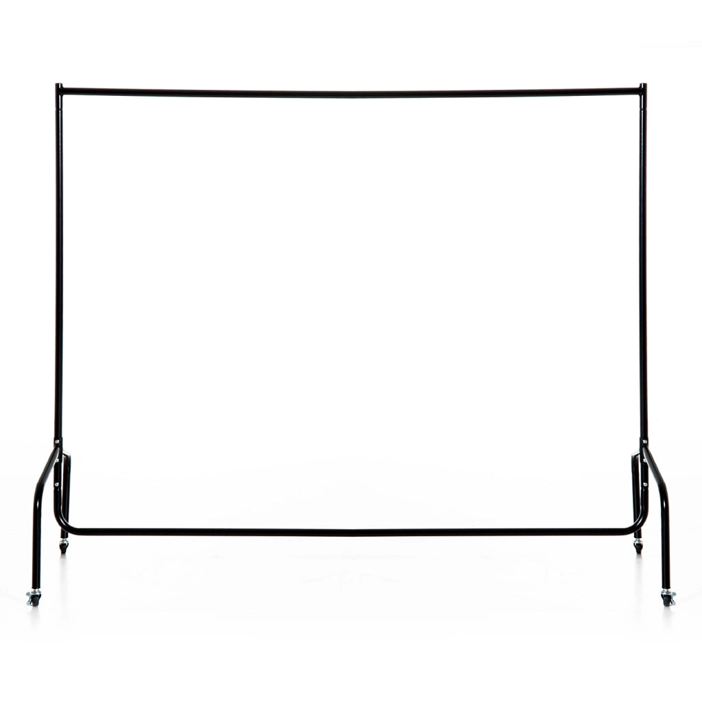 Appendiabiti con rotelle ¨C Zephmum ¨C Nero 180x60x170 cm