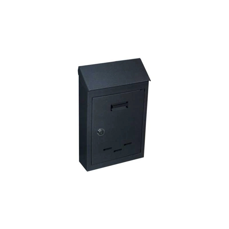 CASSETTA POSTALE IDEAL STAR '2500' mm 200x60x300h - Nera - IDEAL STAR