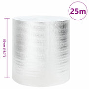 Riflettore di calore per termosifoni Argento 25 x 0,5 m CFW3890920