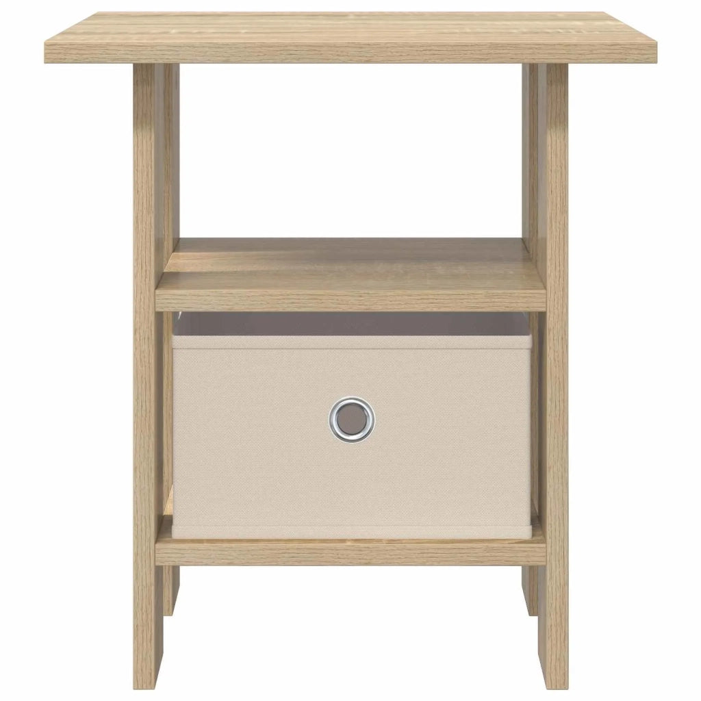 Comodino 2 pcs Rovere Sonoma 41 x 40 x 45 cm Legno multistrato