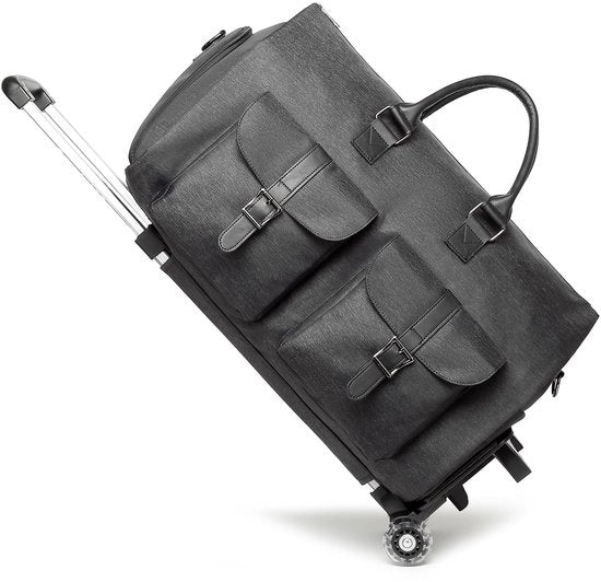 Borse da Viaggio a Rotelle per Abiti, Borsa per Abiti con Ruote, Borsa per Viaggio con Spazio per Scarpe