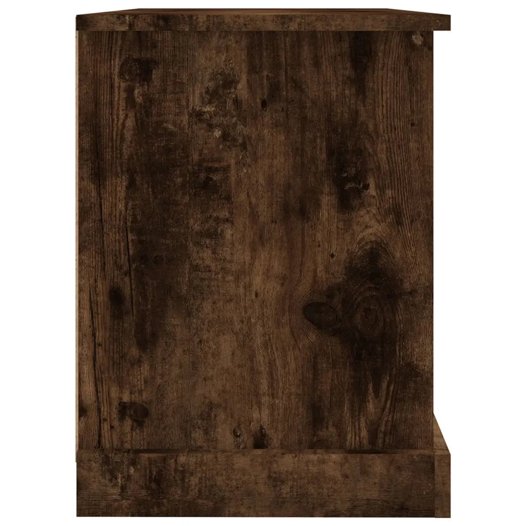 Mobile Porta TV Rovere Fumo 73x35,5x47,5 cm Legno Multistrato 816173