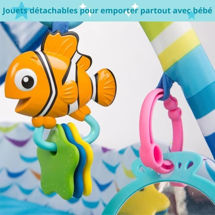 DISNEY BABY Nemo Tappetino risveglio con luce Mr. Ray Ocean