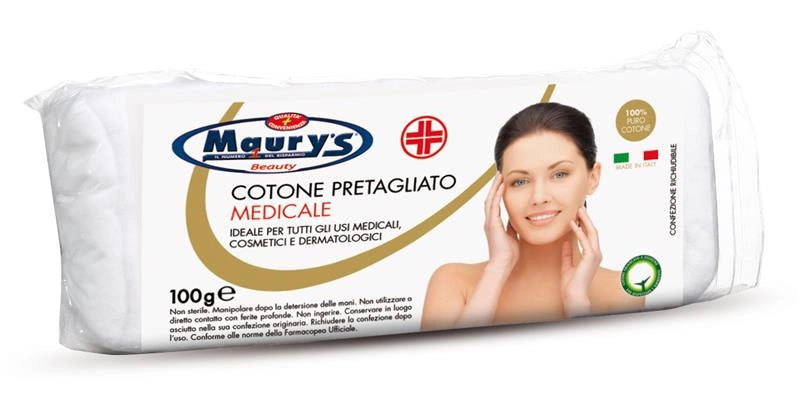 MAURY'S COTONE IDROFILO PRETAGLIATO MEDICALE E LEVATRUCCO 100GR