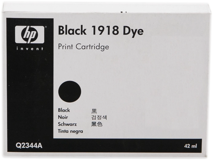 ORIGINAL HP Cartuccia d'inchiostro nero Q2344A SPS 42ml 42ml TIJ 2.5 - HP 1918