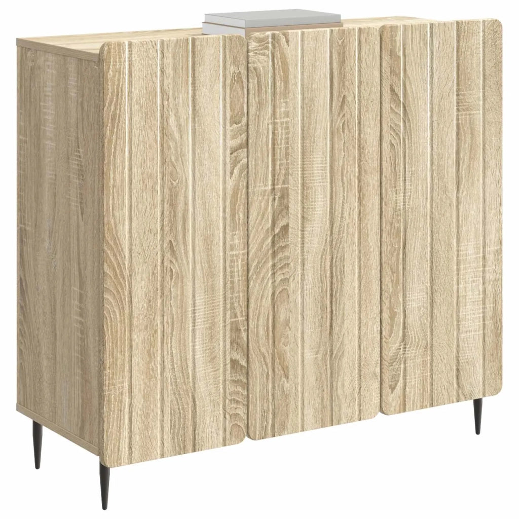 Credenza Rovere Sonoma 89 x 34,5 x 82 cm Legno ingegnerizzato