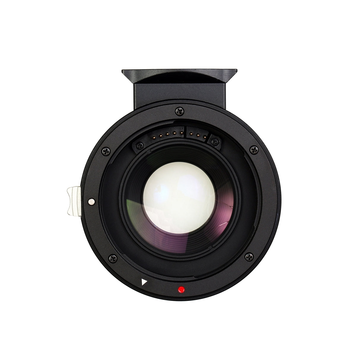 Adattatore AF Baveyes per Canon EF-MFT x0,7 con supporto