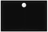 Piatto Doccia Acrilico Rea Savoy Black 80x100